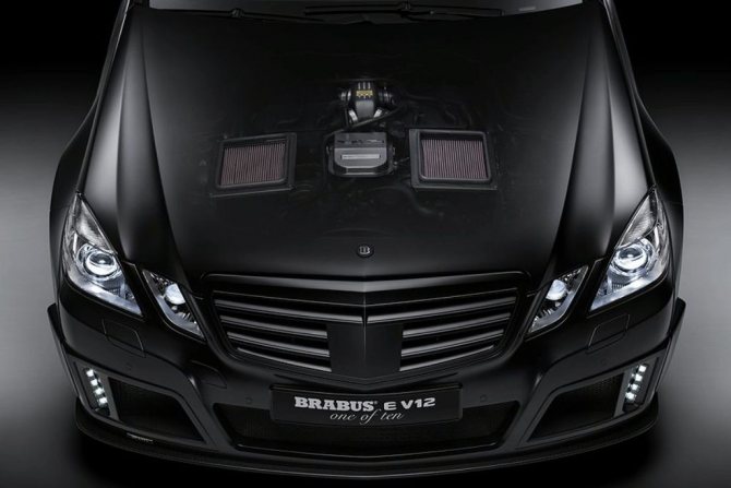 Brabus E V12 - Чем мощнее, тем скучнее