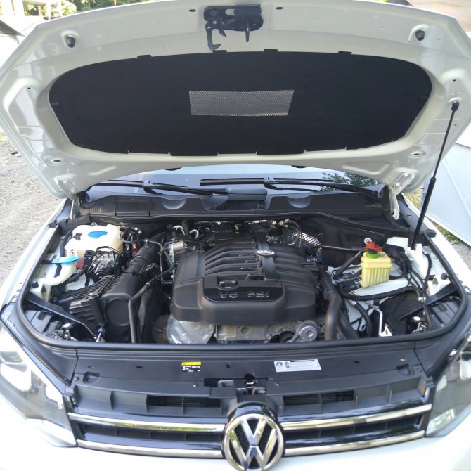 Двигатель на Volkswagen Touareg 2013