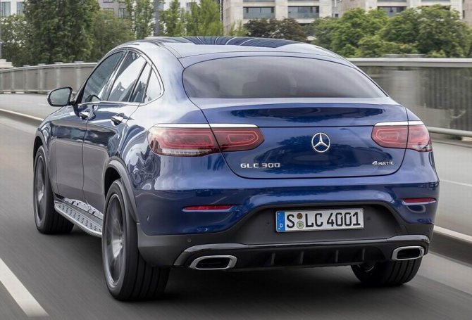Mercedes GLC Coupe 2020 года