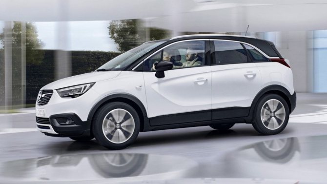 Opel Crossland X 2020 представлен официально