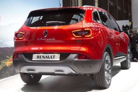 Renault Kadjar - фото сзади