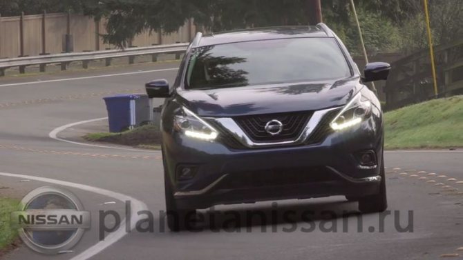 Внешний вид Nissan Murano 2015